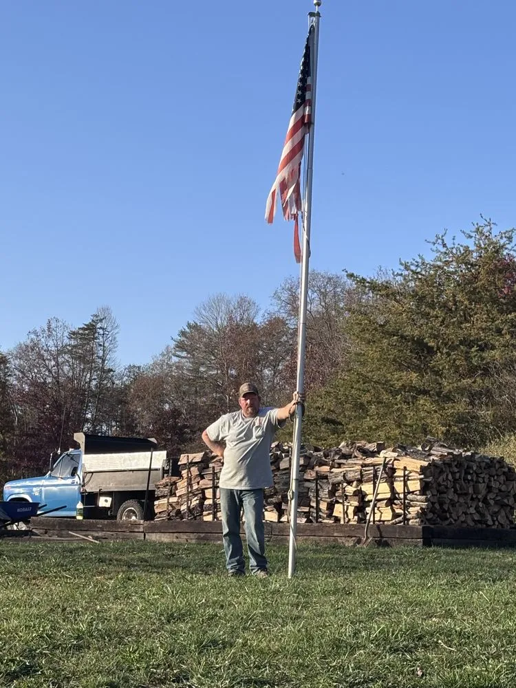 Custom outdoor landscaping in Oak hill, OH by Woody’s Lawn Care