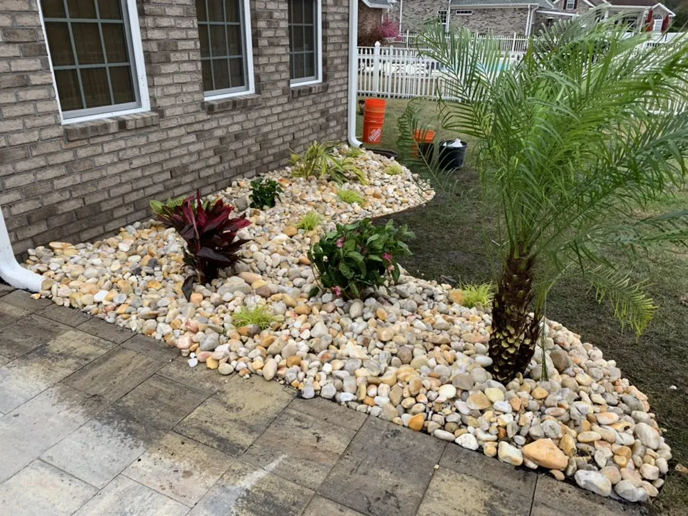 Affordable outdoor landscaping in Murrells Inlet, SC by Woody’s Lawncare
