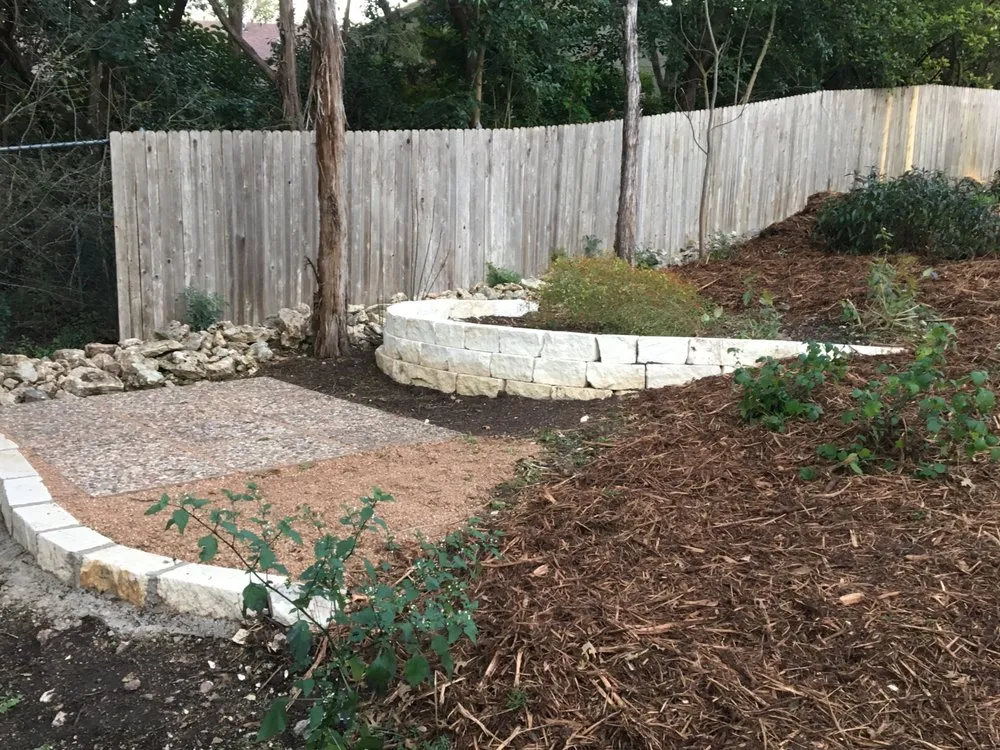 Professional landscape installation in Austin, TX - Woody's Tree Service & Landscape