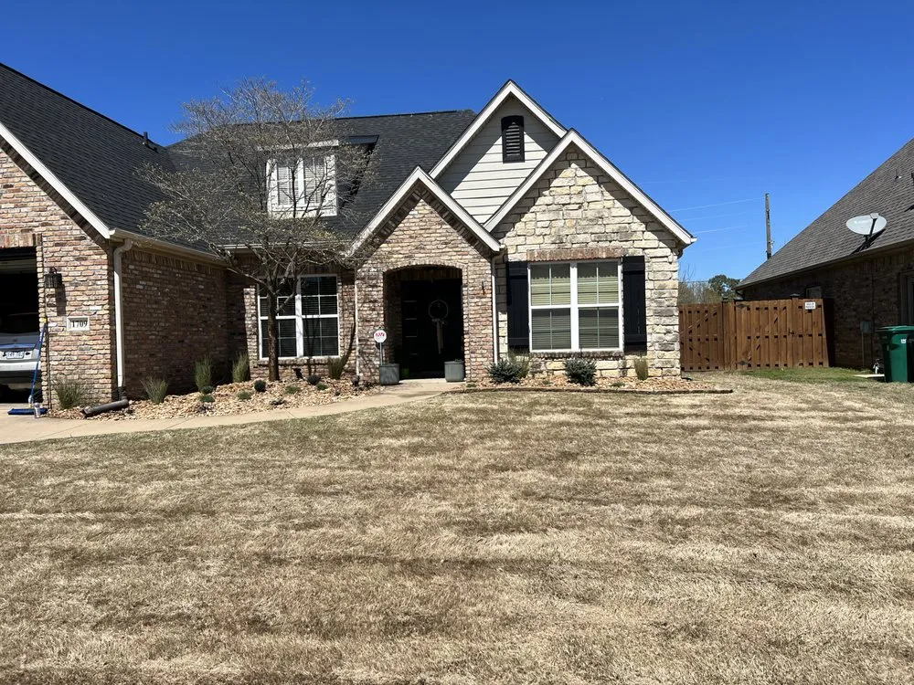 Custom landscape design for beautiful yards in Rogers, AR by Work for it Outdoors