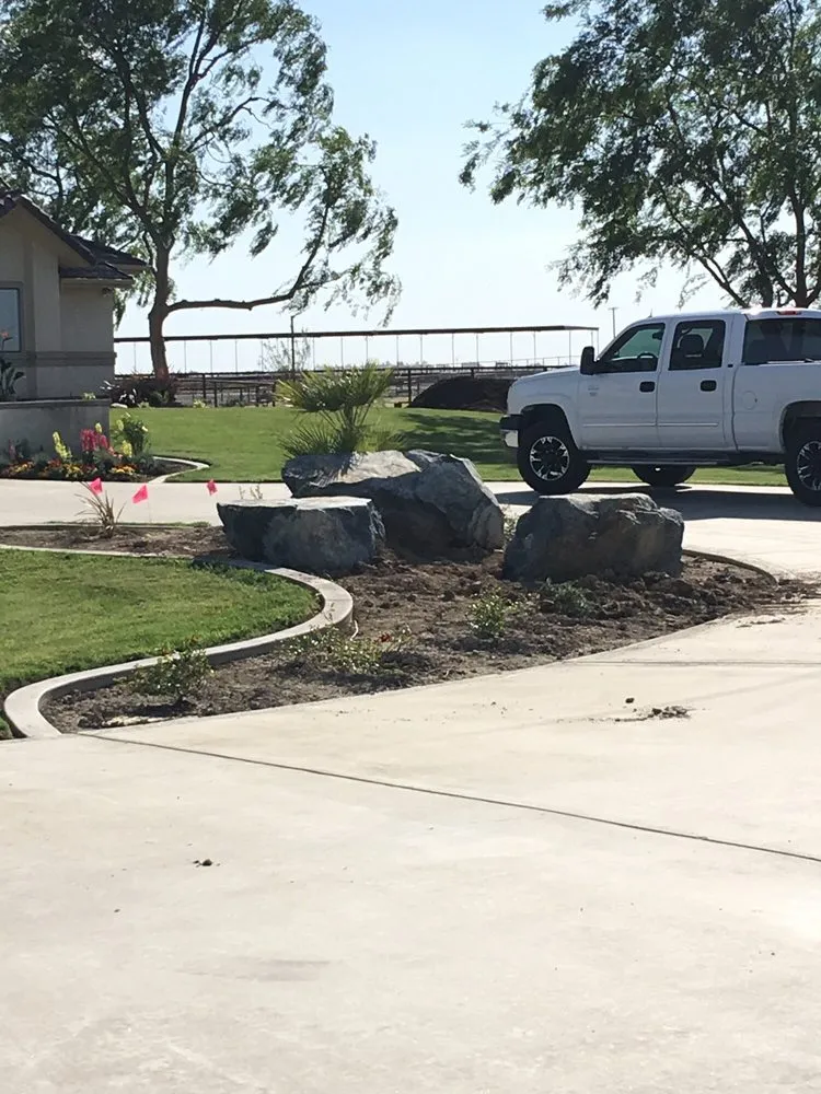 Affordable lawn care service in Visalia, CA by Work of Art Landscape