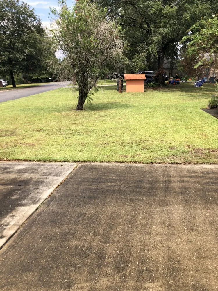 Custom garden landscaping for beautiful yards in DeFuniak Springs, FL by Workhorse Landscaping & property maintenance