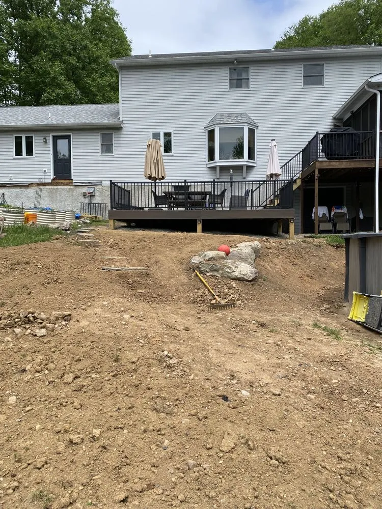 Expert garden landscaping in Northampton, PA by Workhorse Landscaping and Excavating