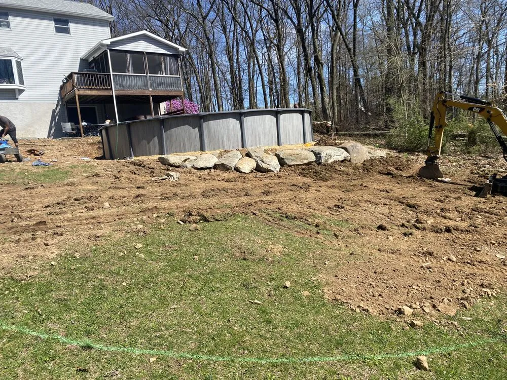 Expert residential landscaping in Northampton, PA by Workhorse Landscaping and Excavating