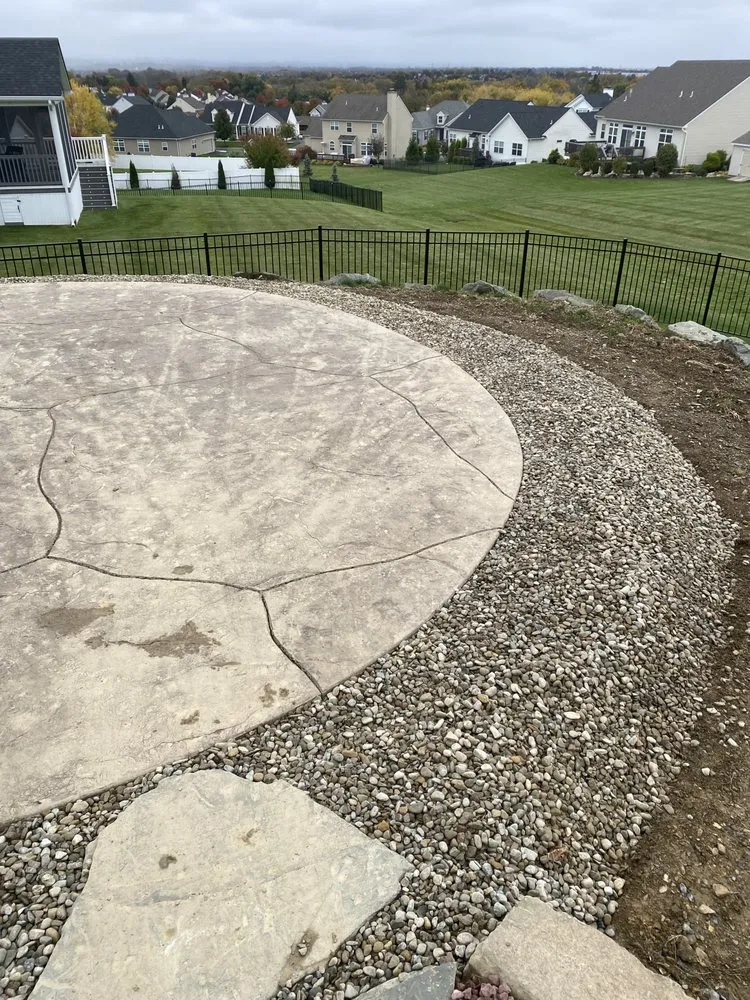 Custom outdoor landscaping in Northampton, PA by Workhorse Landscaping and Excavating