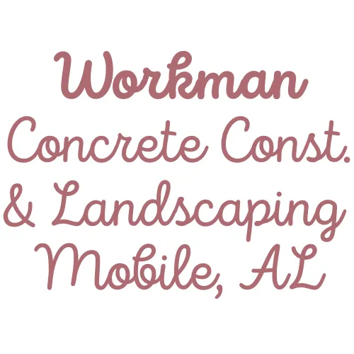 Professional lawn mowing service with custom design across Mobile, AL - Workman Concrete Const & Landscaping