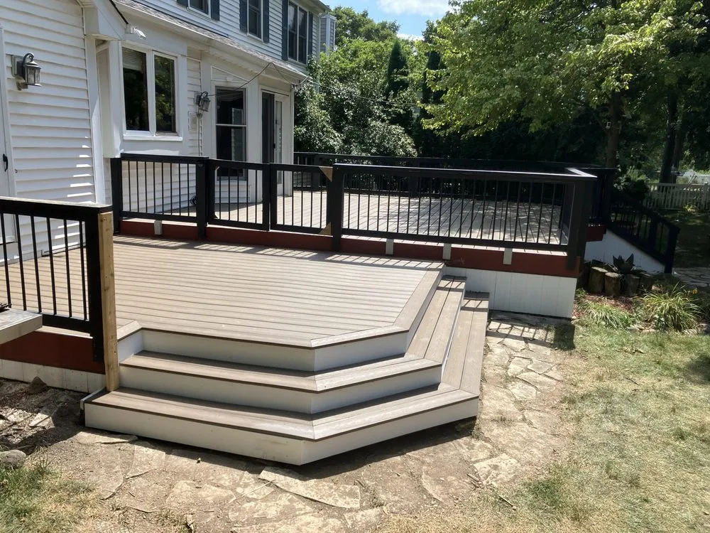 Custom landscape design in Mundelein, IL by Works Creations