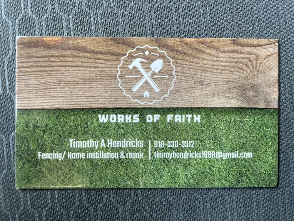 Expert residential landscaping experts serving Claremore, OK - Works Of Faith