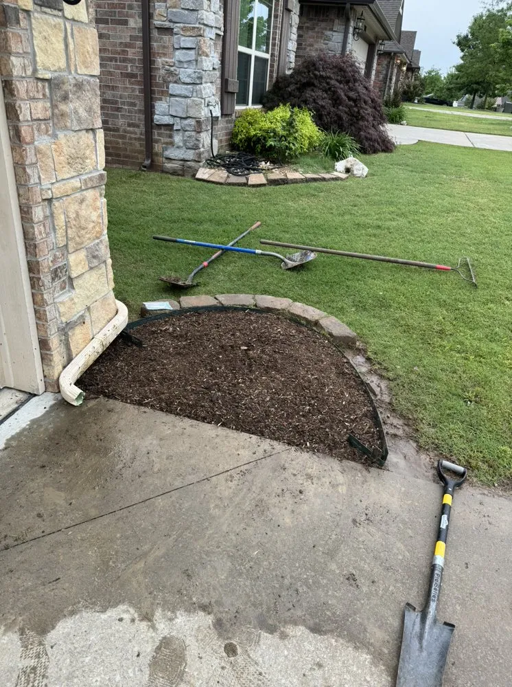 Affordable landscape installation for year-round maintenance across Claremore, OK - Works Of Faith