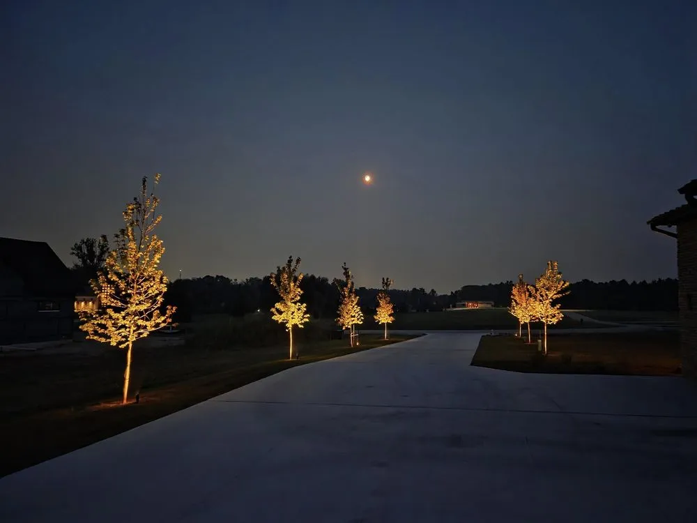 Custom residential landscaping in Waukesha, WI by World Class Outdoor Lighting