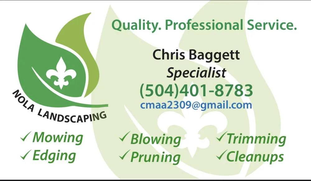 Professional residential landscaping in Saint Rose, LA - Worlds Finest Cutts