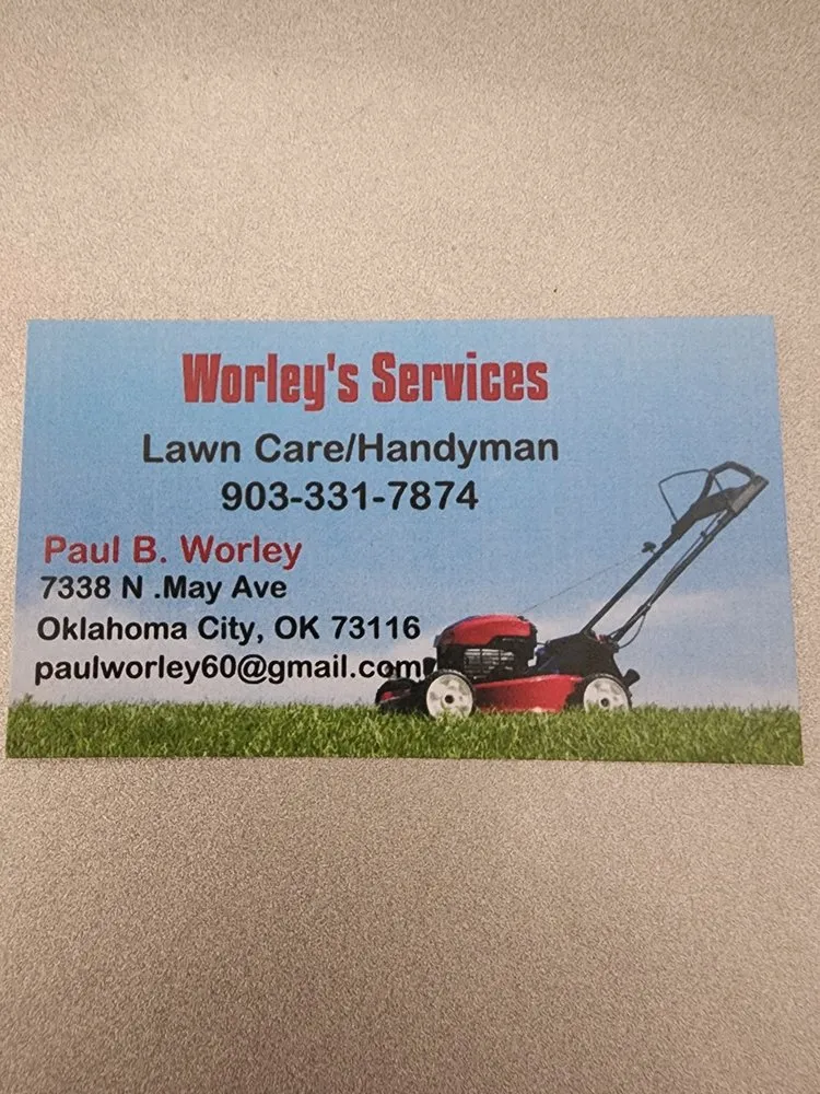 Reliable yard maintenance for homes in Oklahoma City, OK by Worley's Services Lawn and Handyman