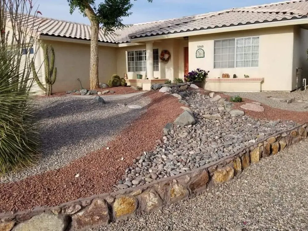 Local residential landscaping near you in Lake Havasu City, AZ by Worry Free Landscaping