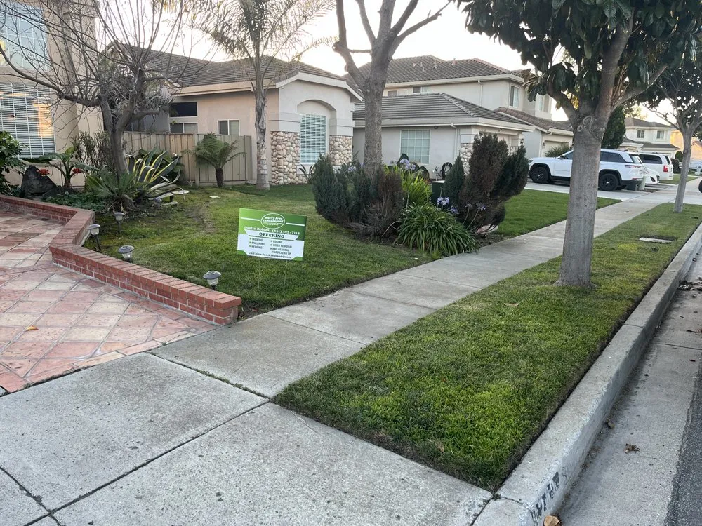 Affordable lawn mowing service for residential properties across Salinas, CA - Worry Free Landscaping