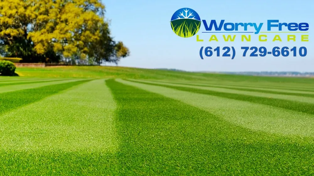 Top-rated garden landscaping in Minneapolis, MN by Worry Free Lawn Care & Snow Plowing
