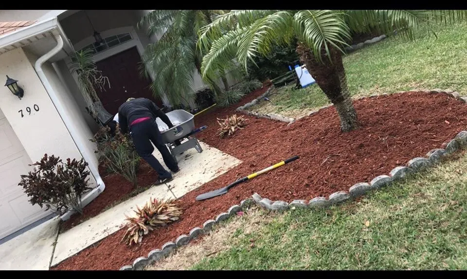 Trusted landscape installation in Palm Bay, FL by Worry No Mow