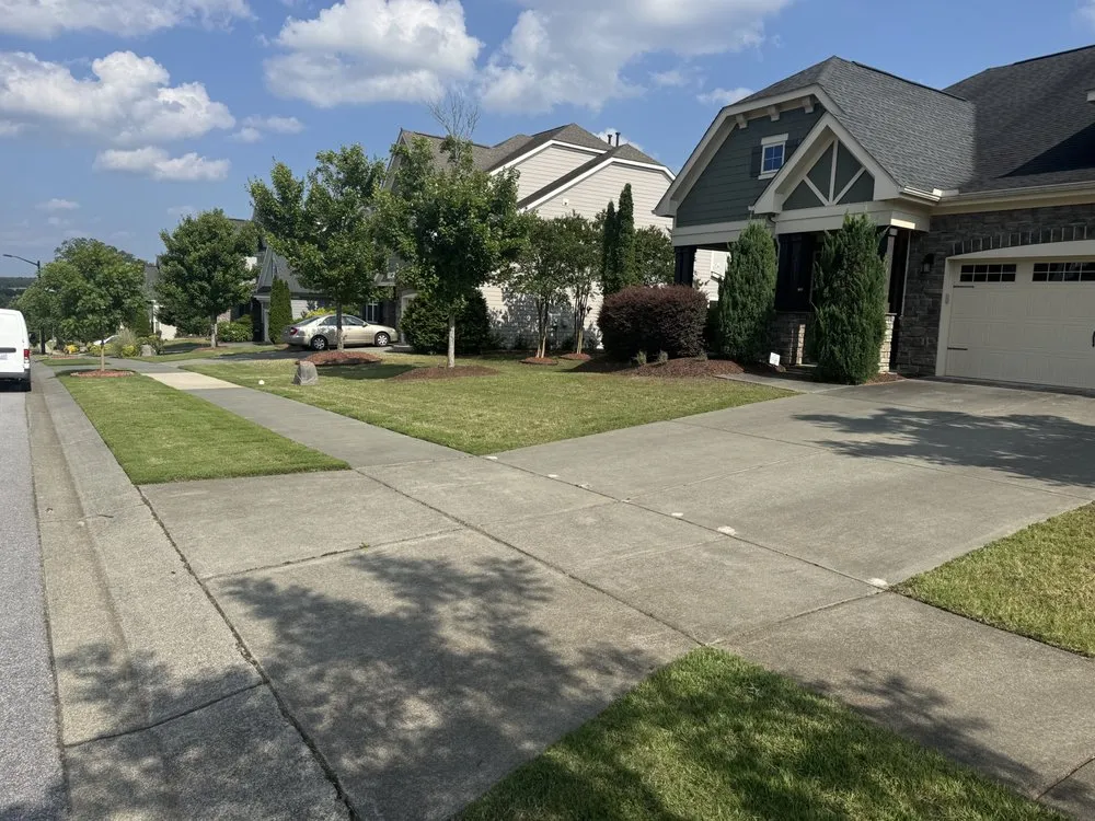 Custom residential landscaping in Wake Forest, NC - Wortham Landscaping