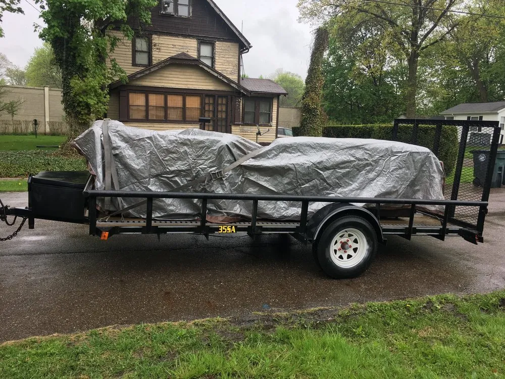 Affordable landscape installation with custom design in Akron, OH by Worthy One Services