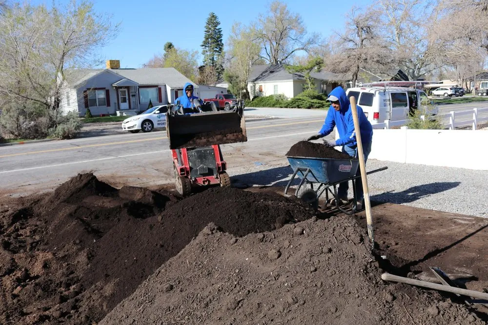 Top-rated landscape installation in South Salt Lake, UT by Worx
