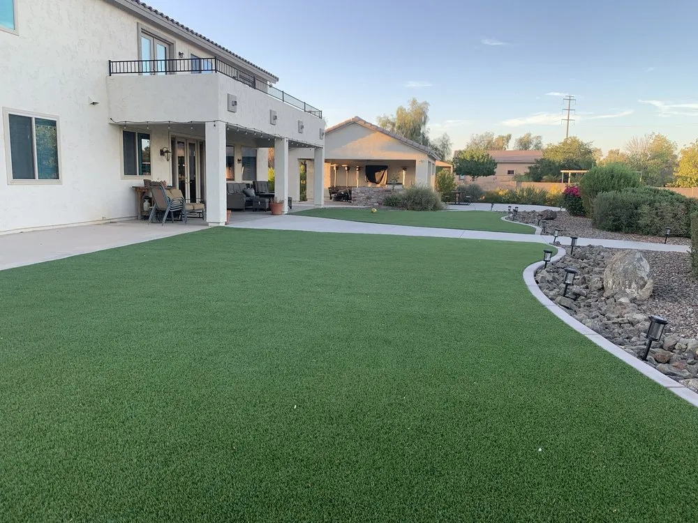 Reliable landscape installation in Litchfield Pk, AZ by Wow Remodeling