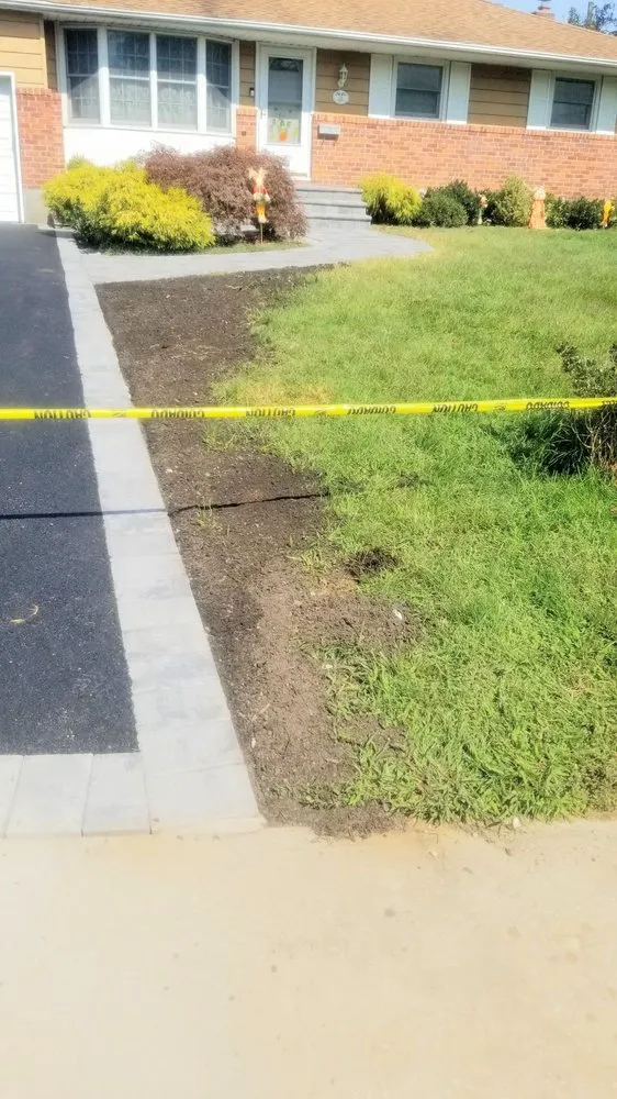 Custom landscape installation in Kingston, NY - WQ Home Improvement Construction & Garde