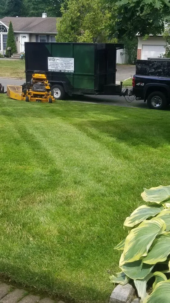 Custom outdoor landscaping in Kingston, NY - WQ Home Improvement Construction & Garde