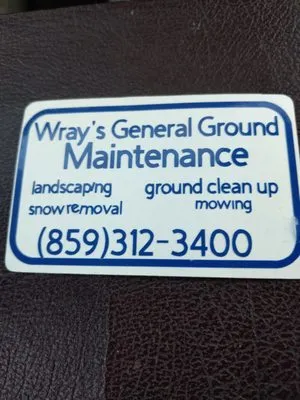 Wray's Lawn Care Logo