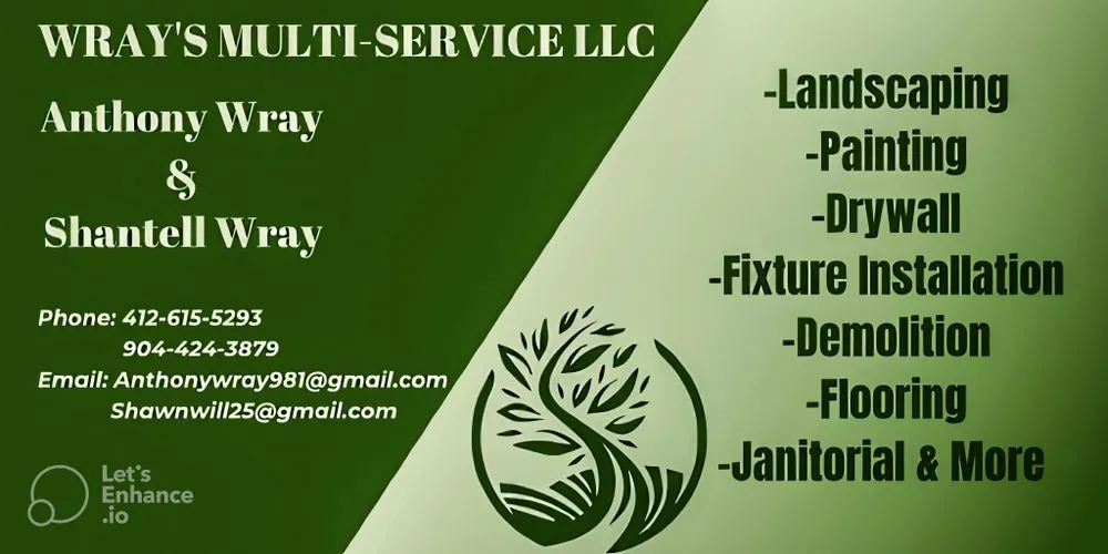 Local landscape installation for residential properties in Jacksonville, FL by Wray’s Multi-Service