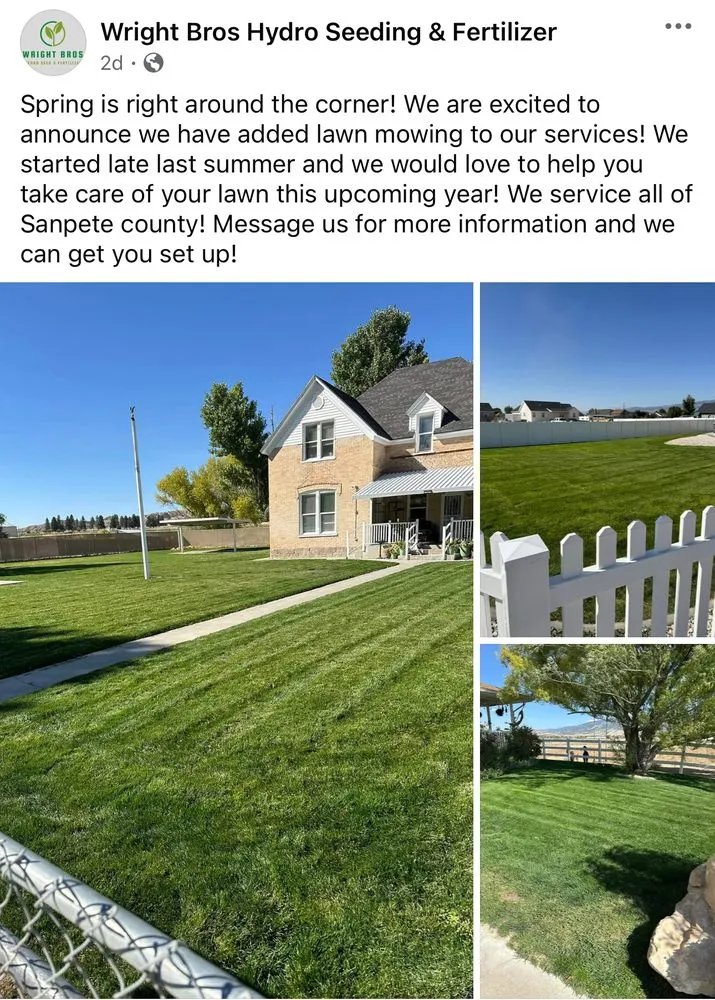 Top-rated landscaping services for year-round maintenance in Manti, UT by Wright Bros Hydro Seed and Lawn Care