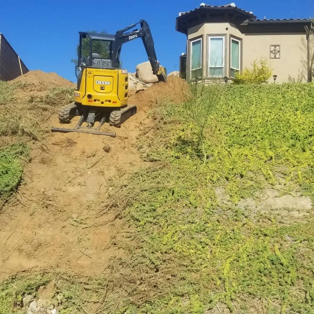 Professional lawn mowing service for year-round maintenance across Riverside, CA - Wright Excavation