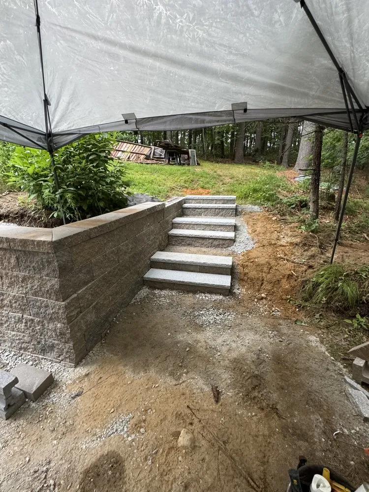 Custom outdoor landscaping in Stow, MA - Wright Landscapes