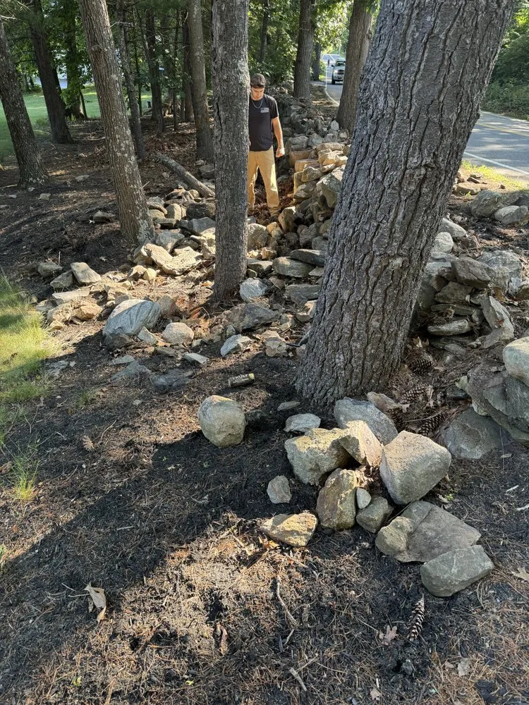 Expert lawn mowing service in Stow, MA by Wright Landscapes