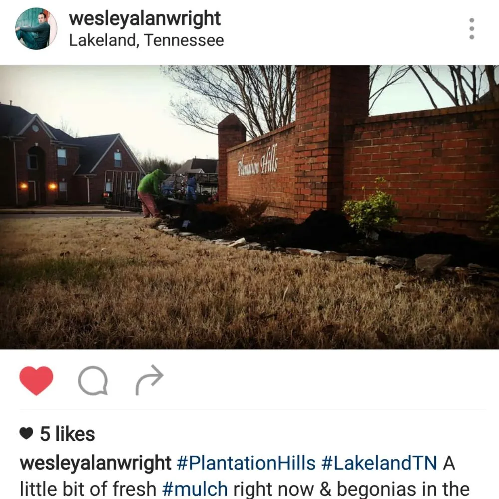 Reliable residential landscaping in Memphis, TN by Wright Landscaping