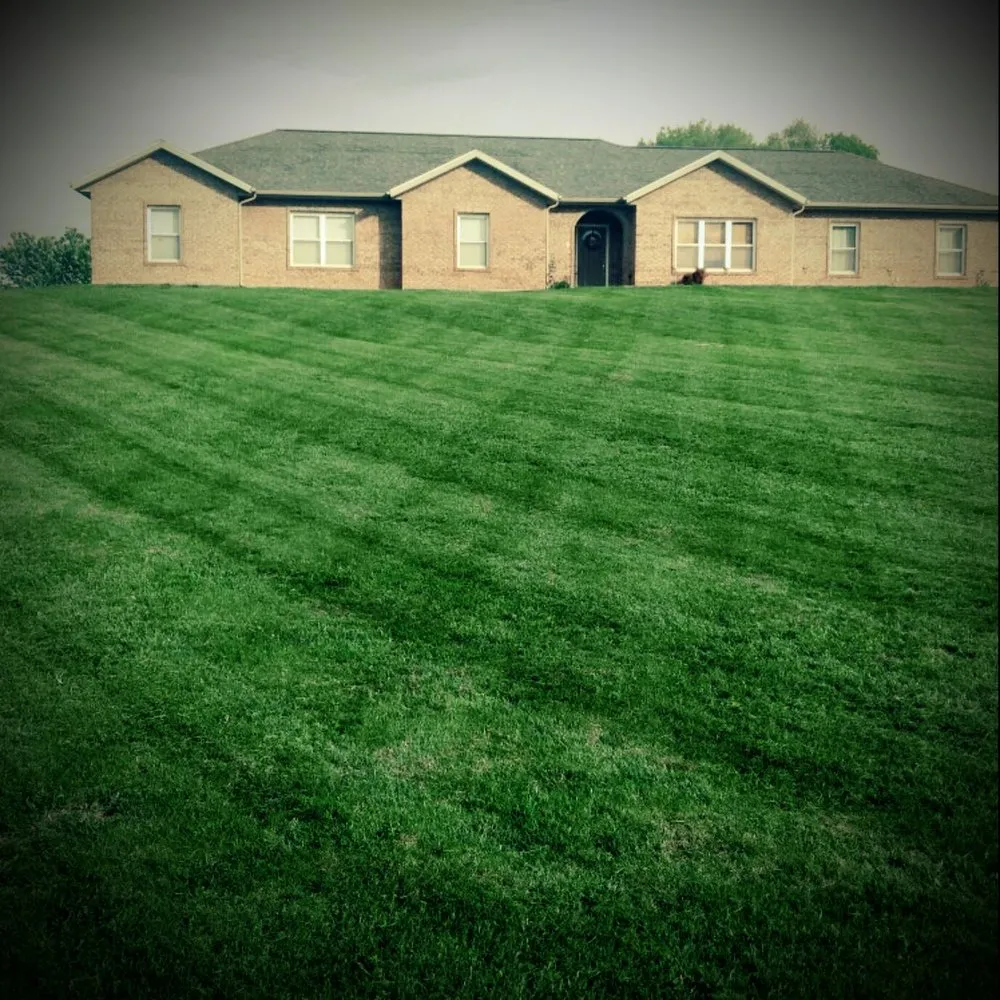 Local lawn mowing service in Milltown, IN by Wright Lawn Care