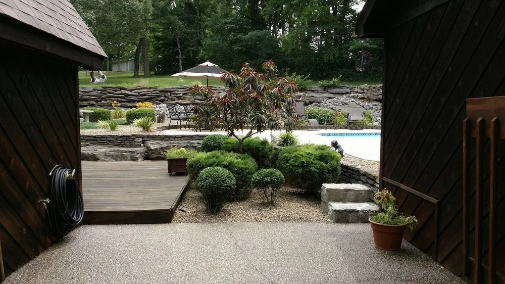 Custom landscaping services for homes across Milltown, IN - Wright Lawn Care