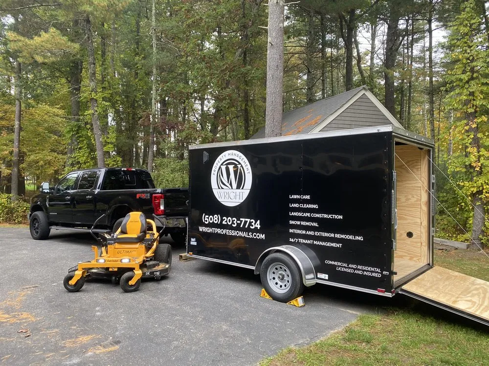 Top-rated lawn care service for outdoor upgrades in Plymouth, MA by Wright Property Management Services