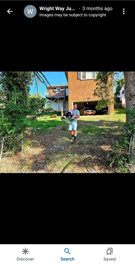 Professional garden landscaping in Fishersville, VA by Wright Way Junk Removal & Hauling