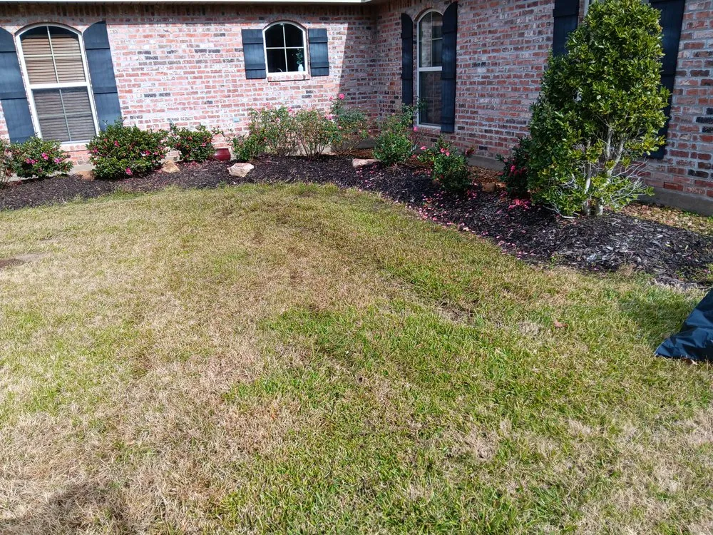 Custom lawn mowing service for year-round maintenance in Jena, LA by Wrights Landscaping