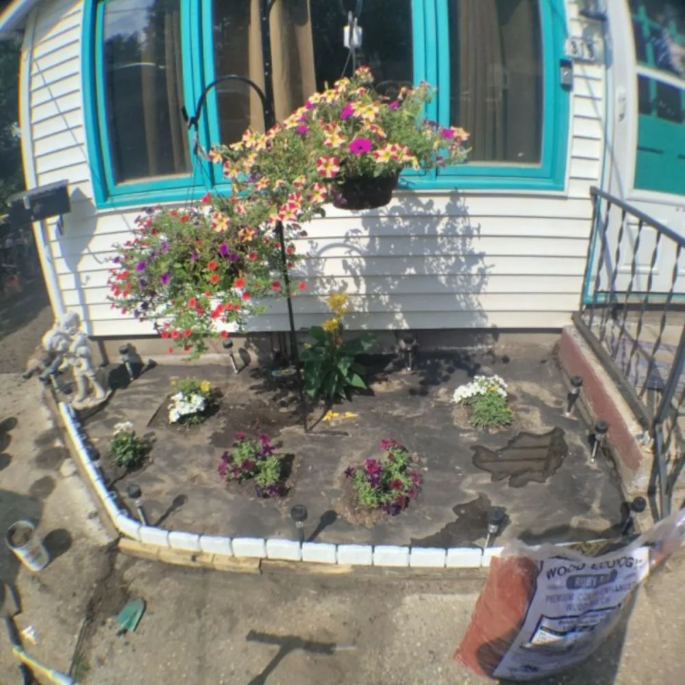 Professional garden landscaping in Beloit, WI by Wright's Lawn and Home Care