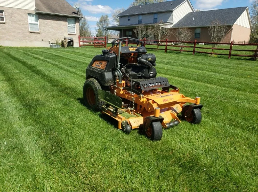 Expert yard cleanup service for residential properties in Batavia, OH by Wrights Lawn Care