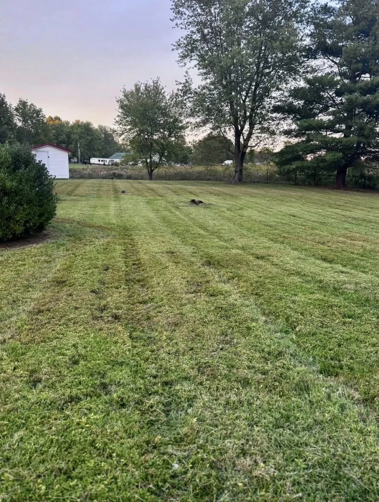 Reliable lawn mowing service in Big Clifty, KY by Wright's Outdoor Services