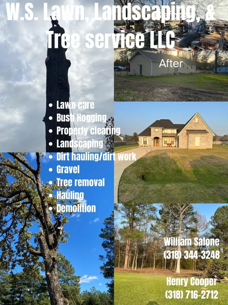 Professional landscape design for residential properties across Shreveport, LA - WS Lawn Landscaping & Tree Service