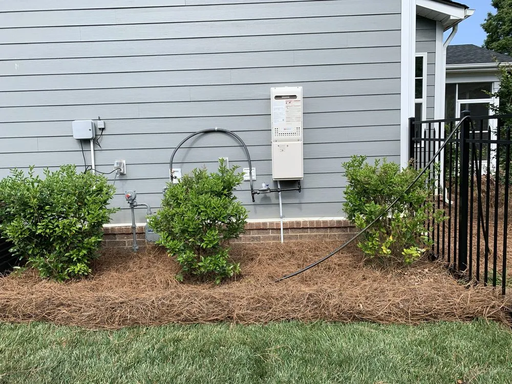 Custom landscaping services with custom design in Waxhaw, NC by Wuscaping