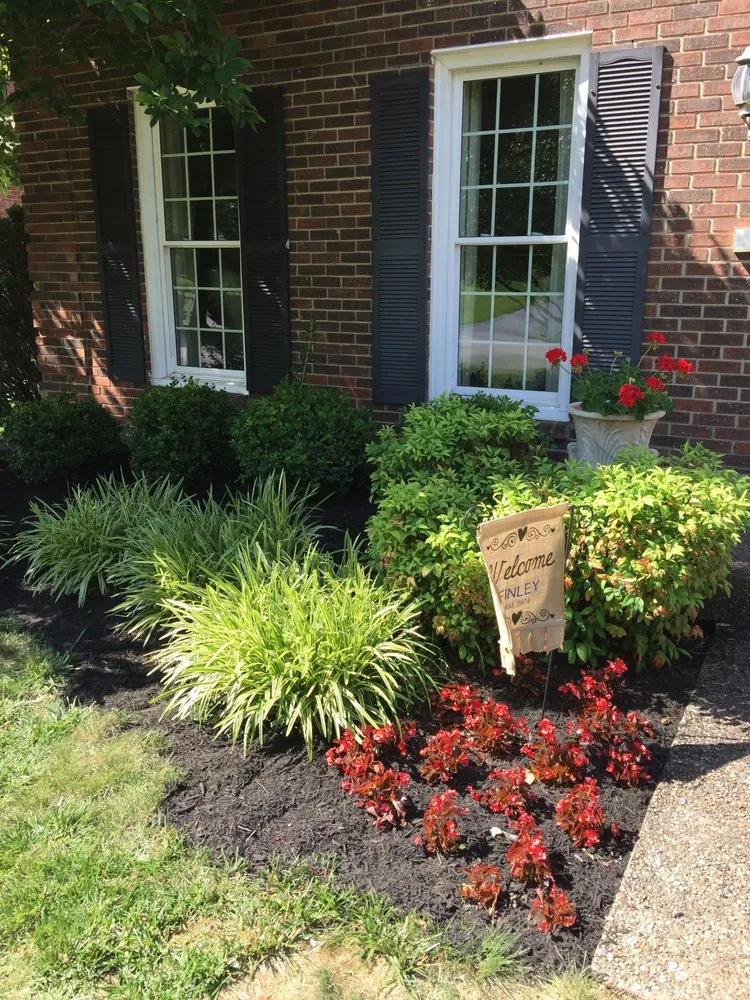 Custom landscape installation with custom design across Louisville, KY - Wyatt’s Lawncare