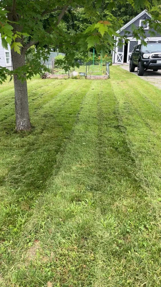 Expert garden landscaping with custom design in South Portland, ME by Wylee Will Landscaping