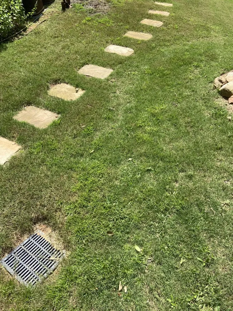 Professional garden landscaping for homes in Douglasville, GA by Wynn's Intensive Lawn Care