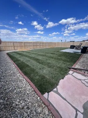 Wyoming Longhorn Landscaping