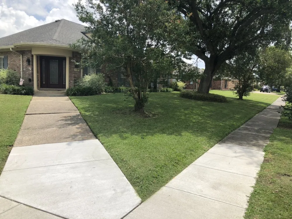 Local landscape installation in New Orleans, LA by X-ceptional Lawns LLC
