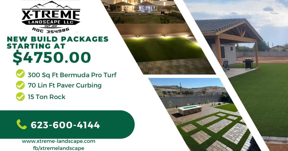 Trusted residential landscaping in Wittmann, AZ by X-Treme Landscape