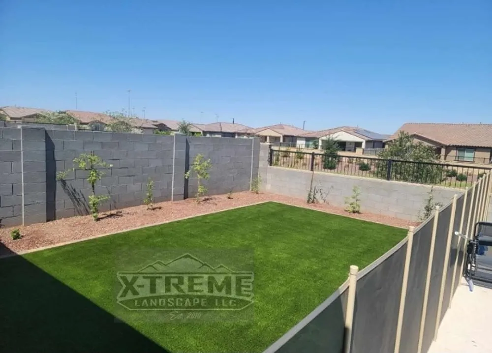 Custom landscape design for homes in Wittmann, AZ by X-Treme Landscape